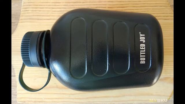 Крепкая фляга для воды Bottled Joy 1L | #Обзор смотреть онлайн