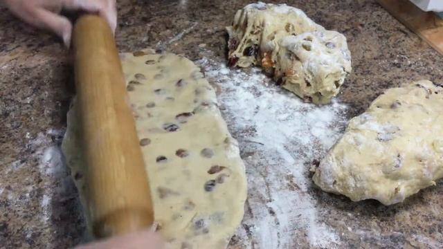 Штоллен. Рождественский кекс. Супер рецепт, без опары. Самый простой рецепт штолена. смотреть онлайн