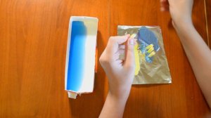 Мыло градиент с вплавлением без специальных форм.