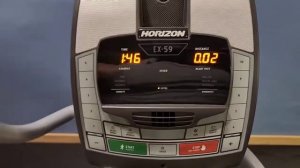 Horizon EX-59 Elliptical Trainer