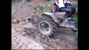 Минитрактор из металлолома