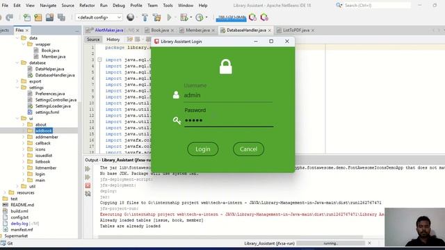 Library Management JAVA Development Project смотреть онлайн
