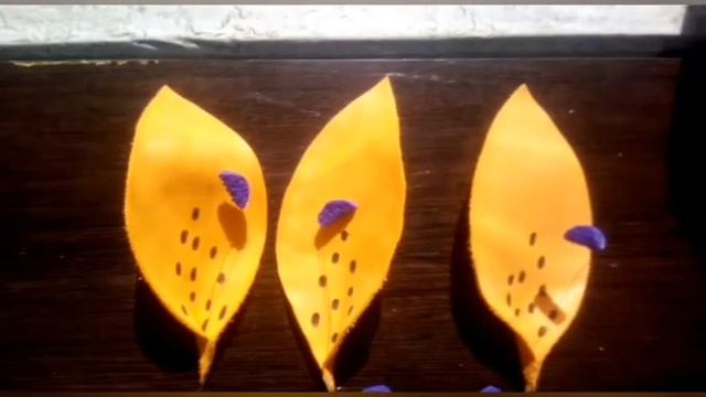 Лилия из фоамирана. смотреть онлайн