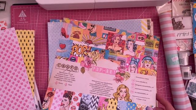 Мой первый влог #1. Скрапбукинг. Приморский Скрапклуб. Челлендж открыток. Распаковка материалов. смотреть онлайн