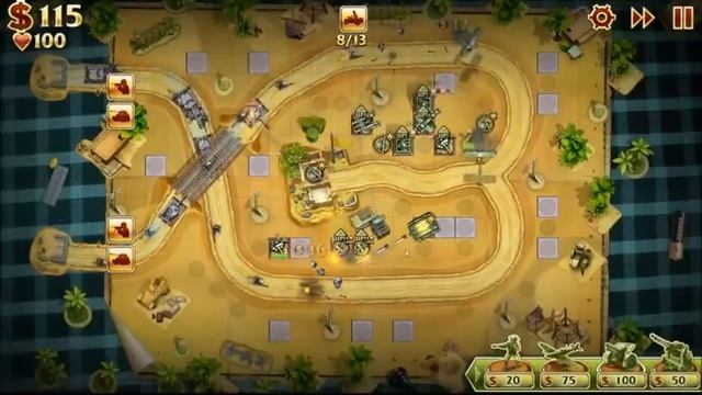 Toy Defense 2 Operation Crusader 22 hard 3 stars смотреть онлайн
