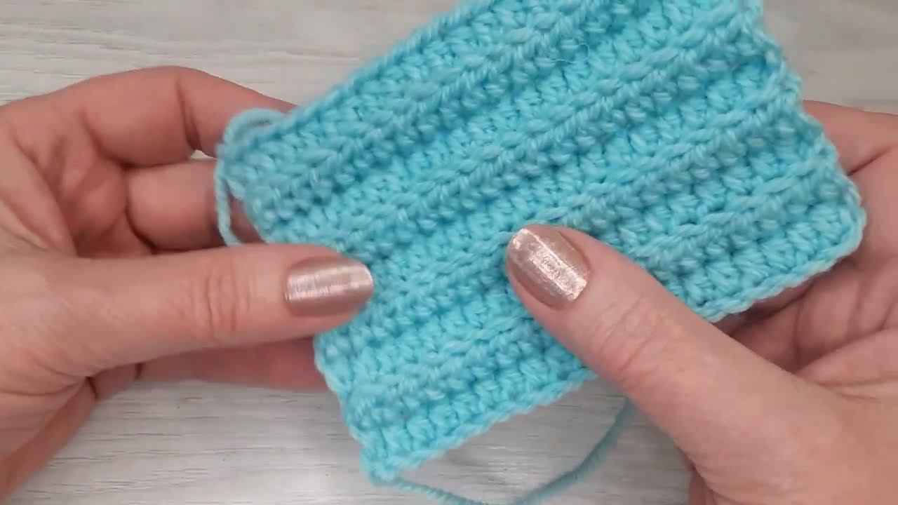 Не знала что этот узор так просто вяжется. Сrochet pattern смотреть онлайн