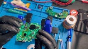 Замена крестовины, стика и кнопки LB на геймпаде Xbox one 1 ревизии
