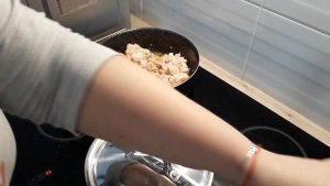 Готовим дома. Паста в сливочном соусе с сёмгой.