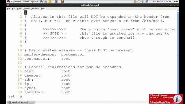 How to install and configure Sendmail server in Red Hat Linux | IT Support Engineer | Sendmail