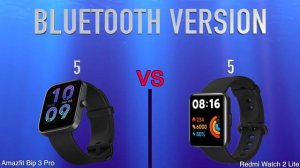 Amazfit Bip 3 Pro vs Redmi Watch 2 Lite | Full Specs Compare Smartwatches