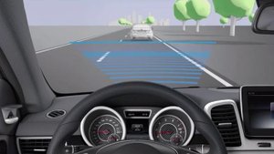 Система BAS PLUS с системой поддержки при проезде через перекрёсток GLE Class Coupe C292