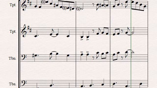 Tico-Tico no Fubá - Choro - Brass Quartet смотреть онлайн