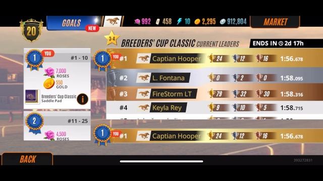 Rival Stars Horse Racing: I WON RANK #1 in the Breeders Cup Classic!! Rewards + Breeding смотреть онлайн