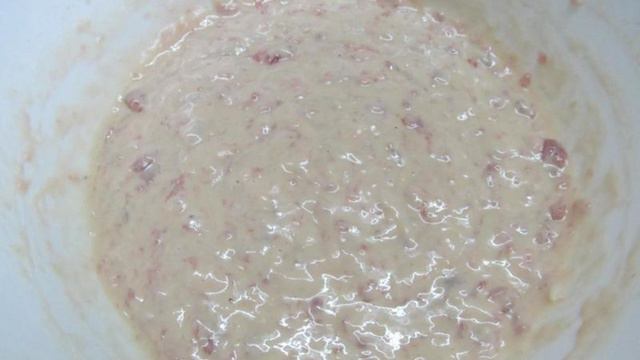 Оладьи с мясным фаршем