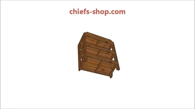 Chief's Shop Sketch of the Day: Garden Shelves смотреть онлайн