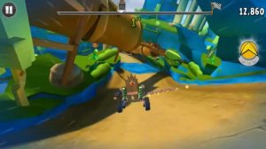 Angry Birds GO! Gameplay Walkthrough - Rocky Road Track 3 - Versus Hard for Android/IOS