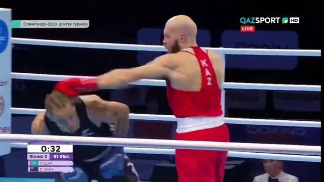 Олимпиада 2020. Отборочный турнир по боксу. Финал. Василий Левит & David Nyika смотреть онлайн