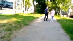 С работы домой