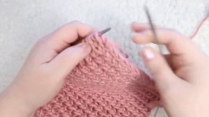 Шапка спицами Шапка резинка 2 Как связать шапку Мастер класс