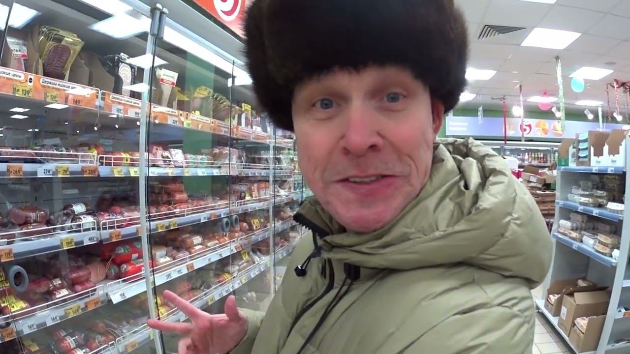 8 января. Мороз - 18 Сходил в Пятерочку Показываю, что купил на 500 рублей смотреть онлайн