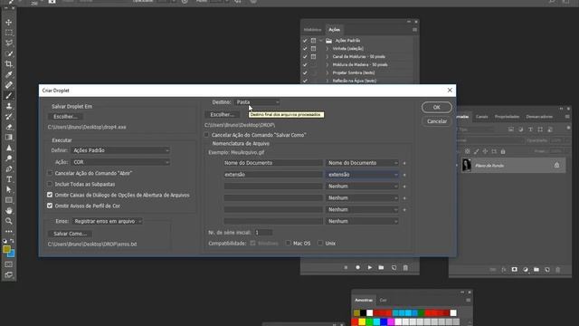 USE O PHOTOSHOP NO MODO AUTOMÁTICO - DROPLET - Curso de Photoshop CC - Tutorial смотреть онлайн