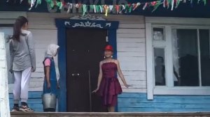 сценка уборщица