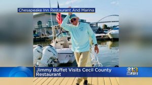 Jimmy Buffett Spotted At Maryland's Chesapeake Inn