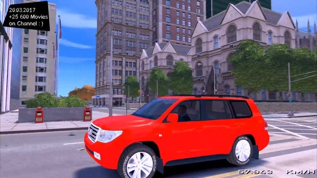 Toyota Land Cruiser 200 - GTA IV TUNING / ? 4K / 60FPS ? GTX 1080 _REVIEW смотреть онлайн