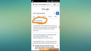How do dowload fifa18 in android