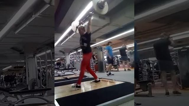 26,03,16 Суббота толчок штанги 40*3*10 смотреть онлайн