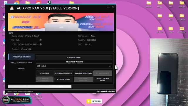 NEW AU XPRO V.5  || The Ultimate Stable Ramdisk Tool || NO NEED JAILBREAK 1-CLICK iOS 16.7