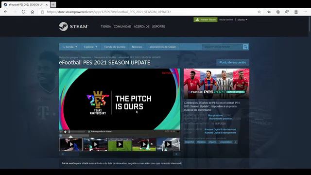 Pes 2021 Lite ya disponible. ¿como puedo descargarlo? смотреть онлайн