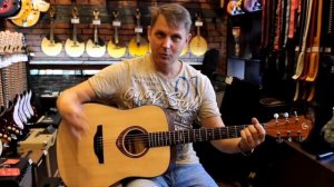 Трансакустическая гитара FLIGHT AD-555 NA SOUNDWAVE