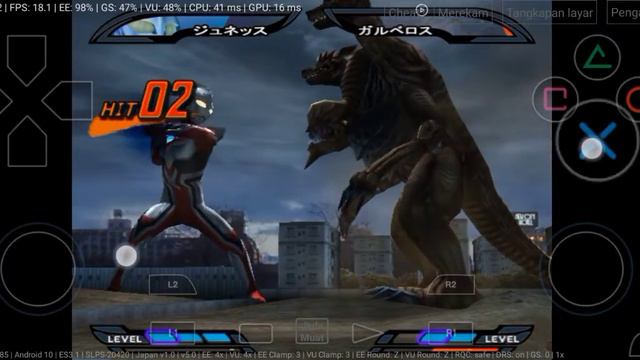 gameplay ultraman nexus DamonPs2 смотреть онлайн