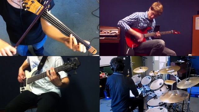 Dream Theater - Take The Time (with violin) SPLIT SCREEN COVER смотреть онлайн