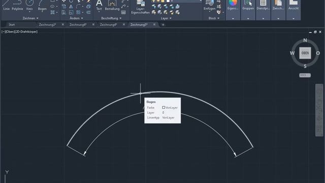 Bogenlänge AutoCAD смотреть онлайн