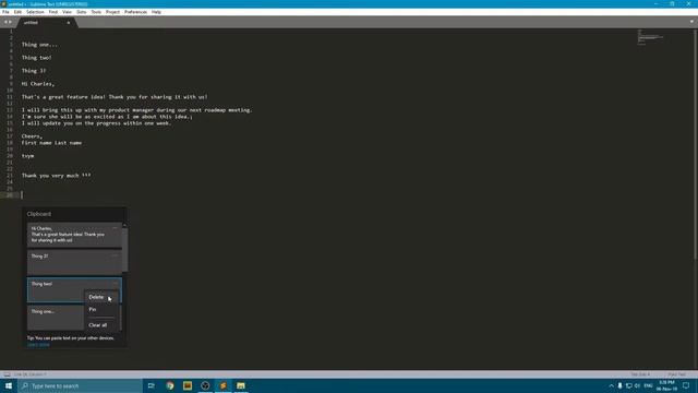 Discovering the Windows Clipboard Manager! смотреть онлайн
