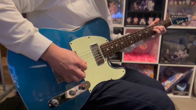 #猫又おかゆ【 アデュー、サロー 】をギターで弾いてみた　(Guitar Cover)