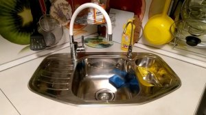 Кухонный смеситель Frap F4053 с гибким изливом с Aliexpress.