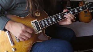 Gibson Les Paul Blues jam/ideas over Seductive Blues Ballad Guitar Backing Track Jam in C Minor