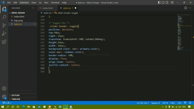 Responsive and Designer Navbar Bar Design using HTML , CSS and JavaScript. смотреть онлайн