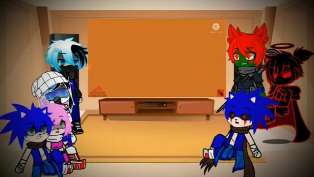 FNF react to sonic .exe also fight смотреть онлайн