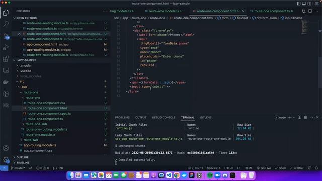 Angular Template Driven Forms смотреть онлайн