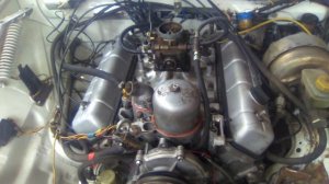 Первый пуск. Двс газ 53, V8 в газ 24, 5.5 литра