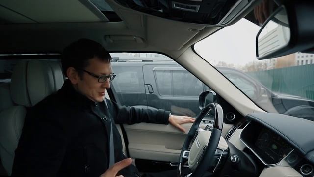 Академик выхватил новый Land Rover Range Rover смотреть онлайн