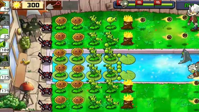Прохождение игры Растения против Зомби. 14 часть смотреть онлайн