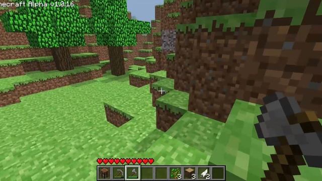 Minecraft Alpha v1.0.16_02 Herobrine Version! смотреть онлайн