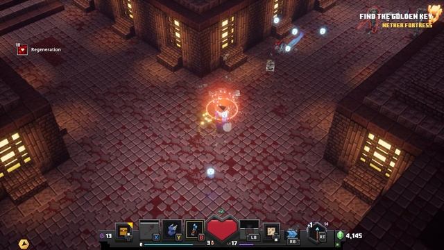 Minecraft Dungeons Ultimate Edition Gameplay 10 Nether Fortress No Commentary смотреть онлайн