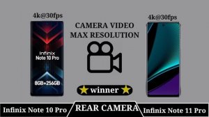 Infinix Note 10 Pro Vs Infinix Note 11 Pro