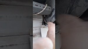 замена шнура на роллетном изделии